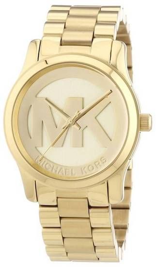 Michael Kors Ladies Runway Logo Watch  MK5786